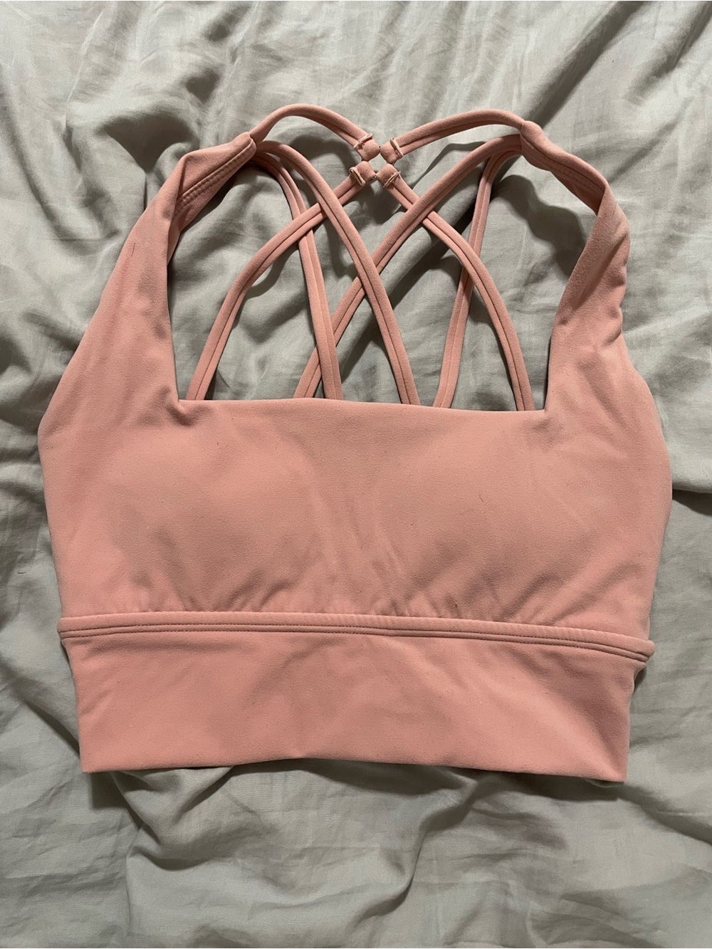 Buffbunny Pink salt revolution sports bra